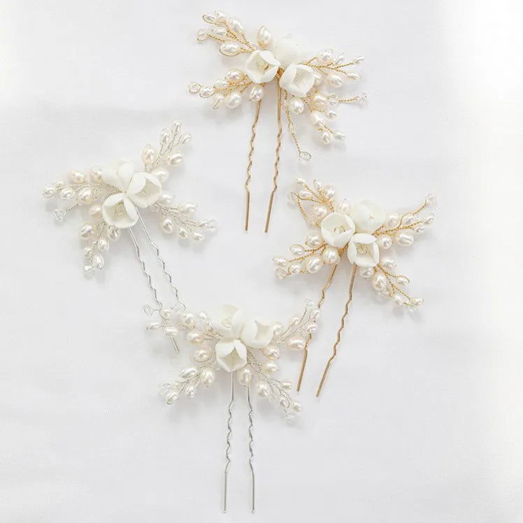 DRESS like US™ Freshwater Pearl Bridal Hair Pins