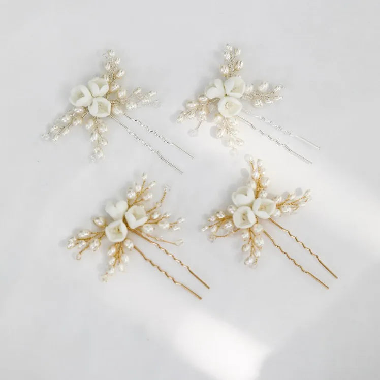 DRESS like US™ Freshwater Pearl Bridal Hair Pins