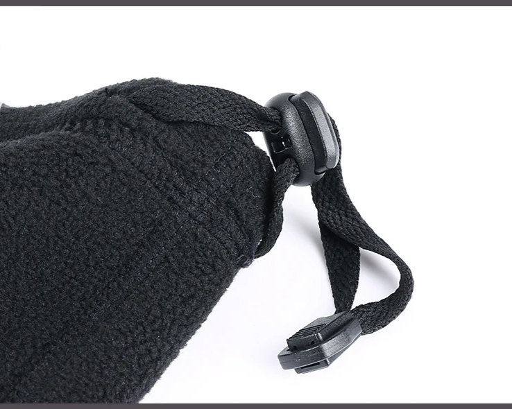 DRESS like US™ PolarGuard Neck Gaiter – Thermal Fleece Face Mask & Winter Bandana (Unisex)