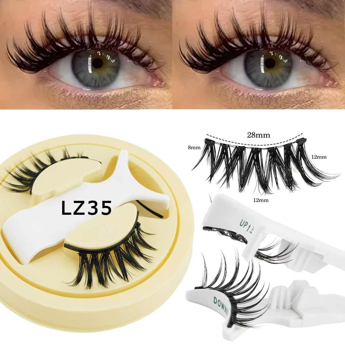 DRESS like US™ LuxeMag Magnetic Eyelash Set