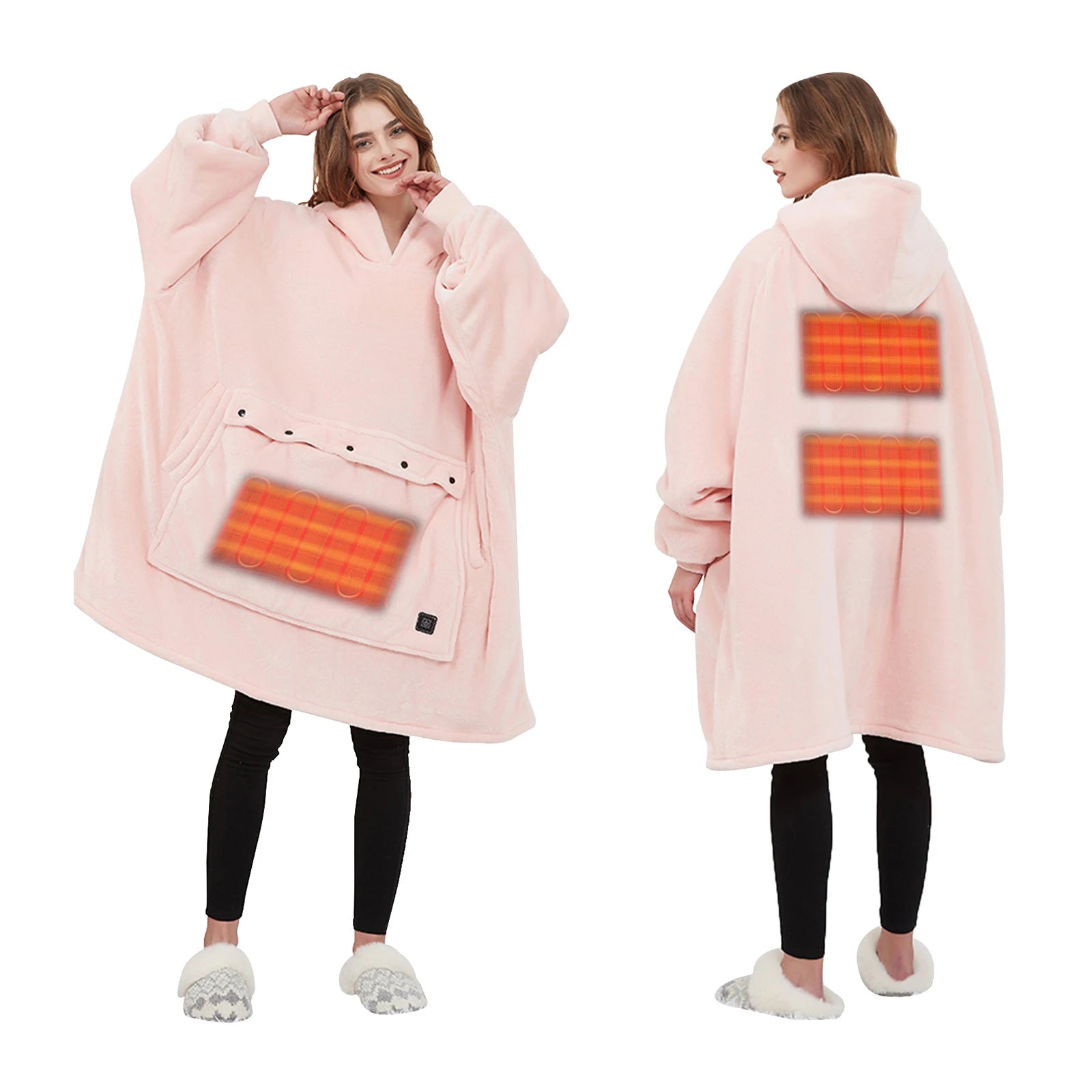 DRESS like US™ HeatLuxe Sherpa Blanket Hoodie