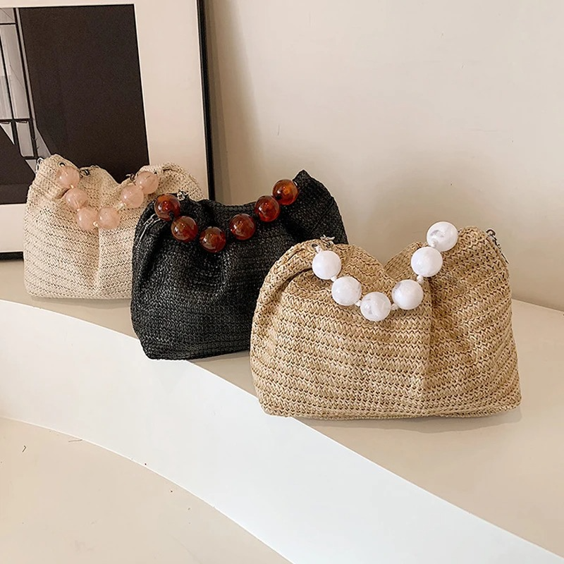 DRESS like US™ Rhea Straw Clutch – Mini Woven Crossbody Bag