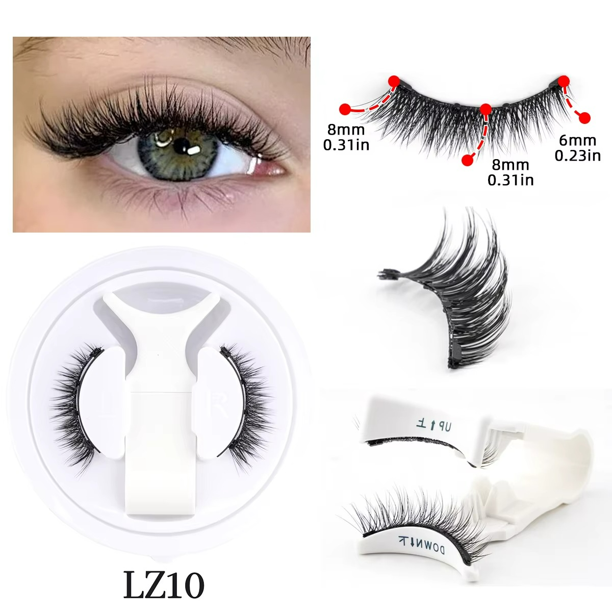DRESS like US™ LuxeMag Magnetic Eyelash Set