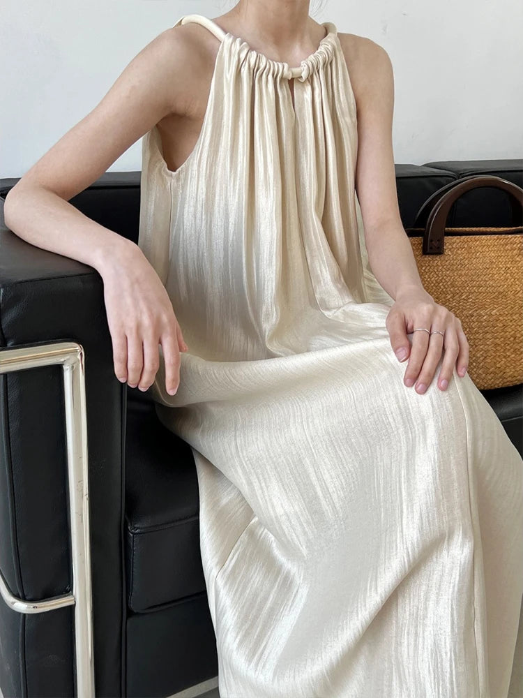 DRESS like US™ Lace-Up Slip Dress