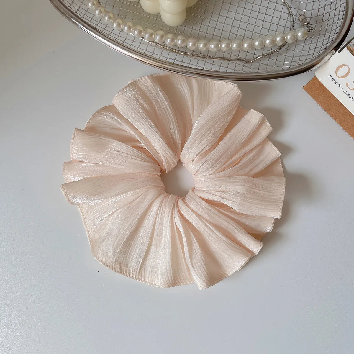 DRESS like US™ Chiffon Flower Scrunchie