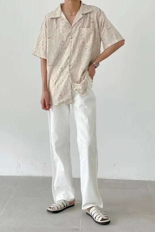 DRESS like US™ WaveDrift Vintage Beach Shirt