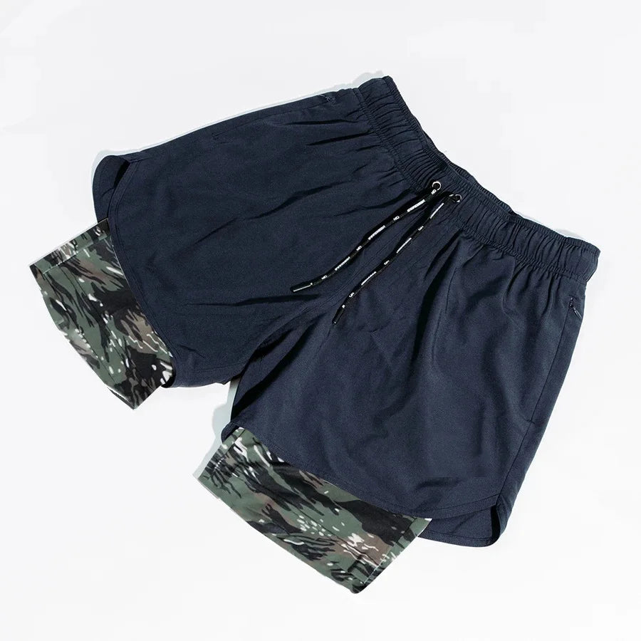 DRESS like US™ EliteFit Zipper Training Shorts