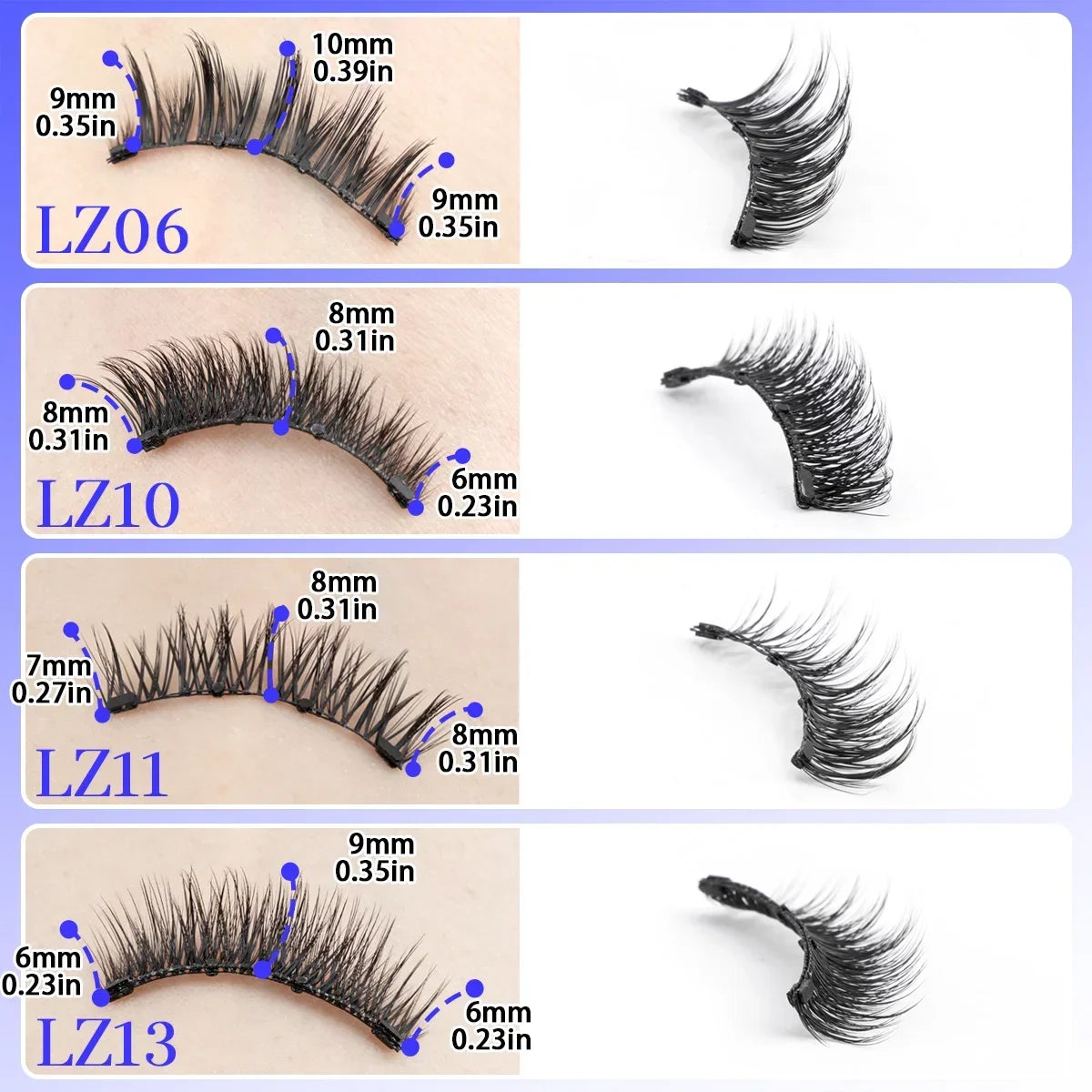 DRESS like US™ LuxeMag Magnetic Eyelash Set