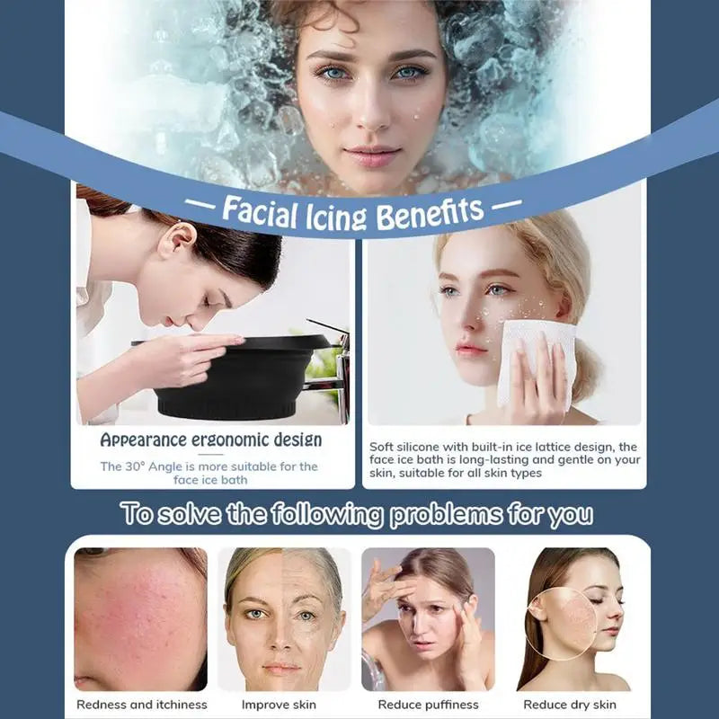 DRESS like US™ Glacierglow Face Ice Bath Bowl