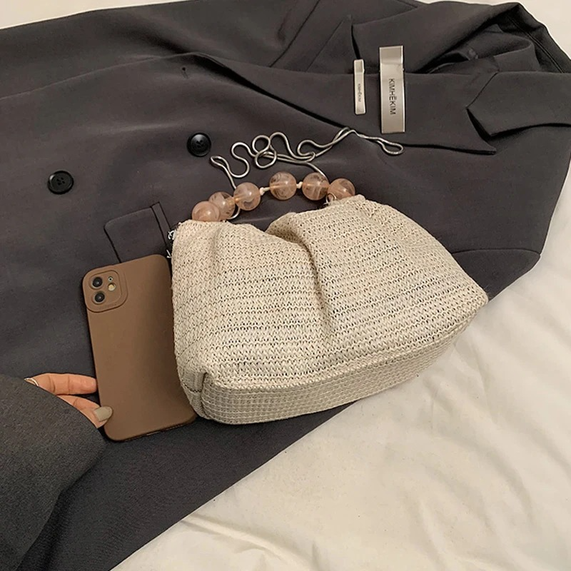 DRESS like US™ Rhea Straw Clutch – Mini Woven Crossbody Bag