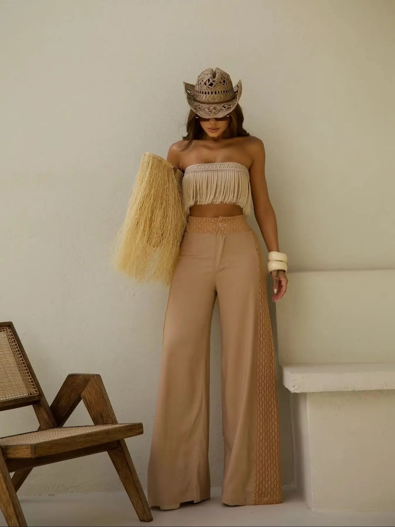 DRESS like US™ TasselGlow Bandeau Set