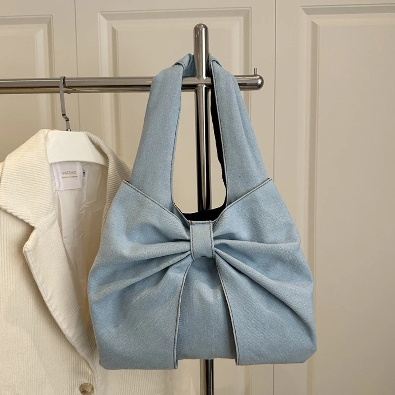 Dress like US™ Bow Denim Tote
