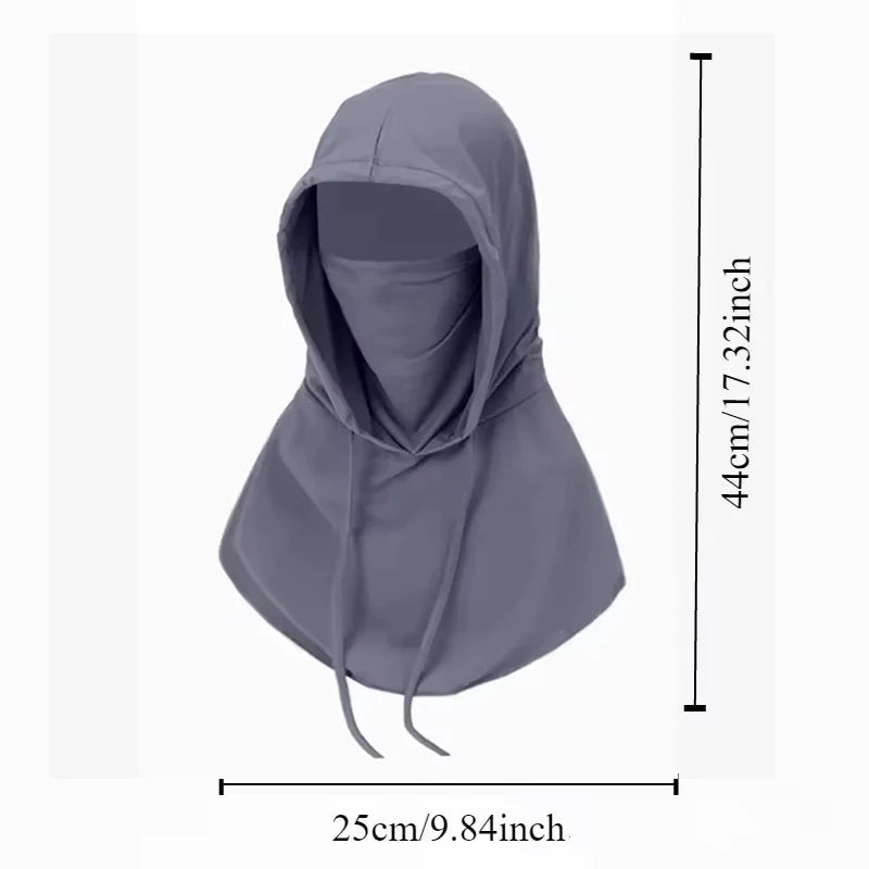 DRESS like US™ SunShield Max Hat – Full Face UV Protection Cap with Neck Guard