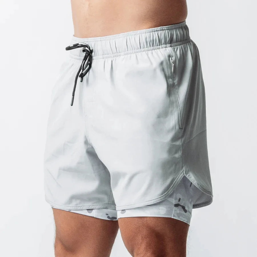 DRESS like US™ EliteFit Zipper Training Shorts