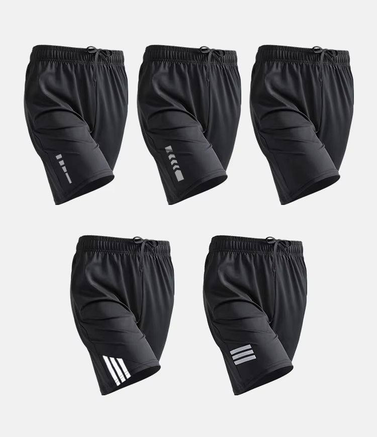 DRESS like US™ StripeFlex Running Shorts