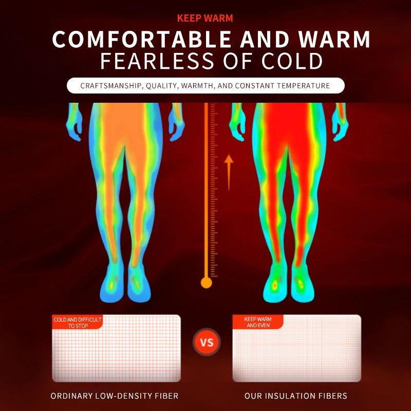 DRESS like US™ ThermoGrip Fleece-Lined Compression Pants – Winter Edition