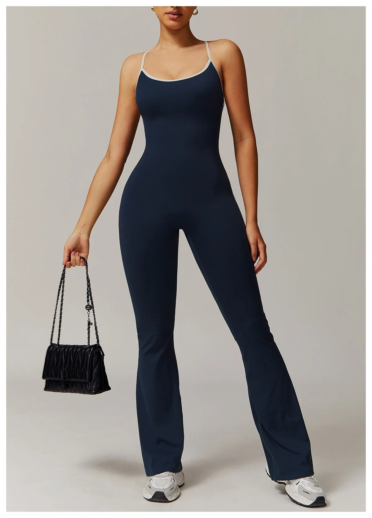 DRESS like US™ Elevate V back Jumpsuit