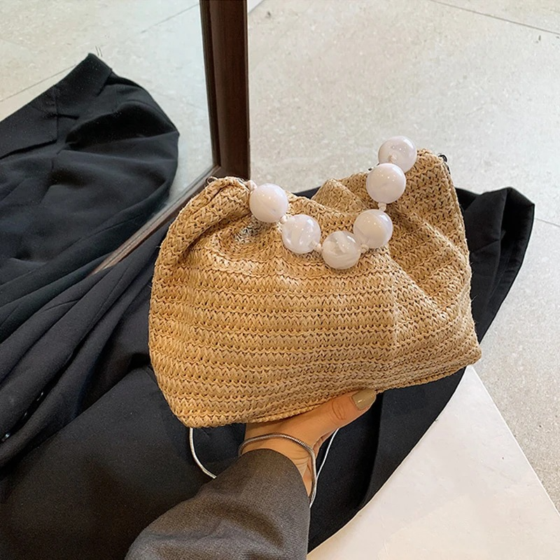 DRESS like US™ Rhea Straw Clutch – Mini Woven Crossbody Bag