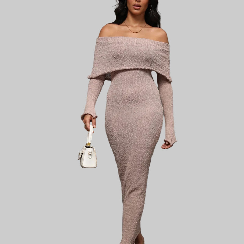 DRESS like US™ French Knit Mid-Calf Dress