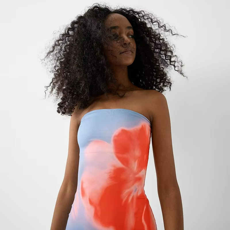 DRESS like US™ Strapless Floral Tube Maxi Dress