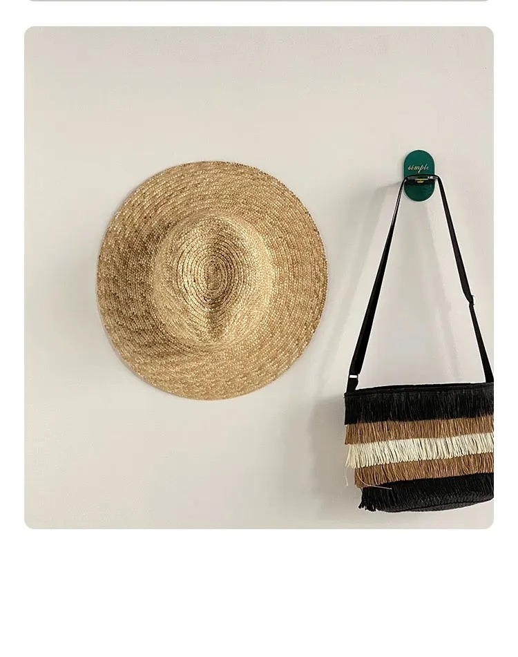 DRESS like US™ Brim Straw Fedora Hat