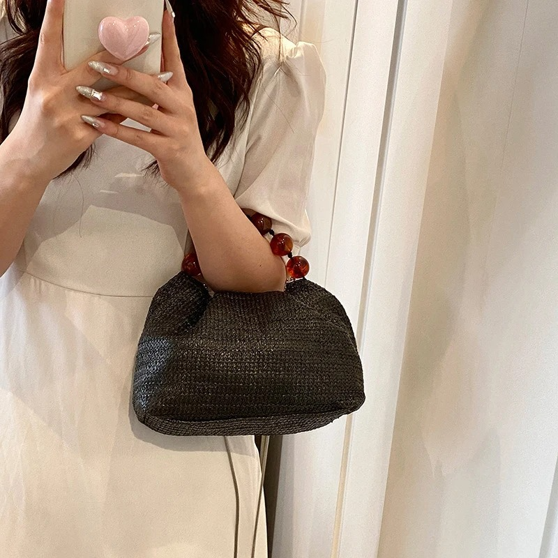 DRESS like US™ Rhea Straw Clutch – Mini Woven Crossbody Bag