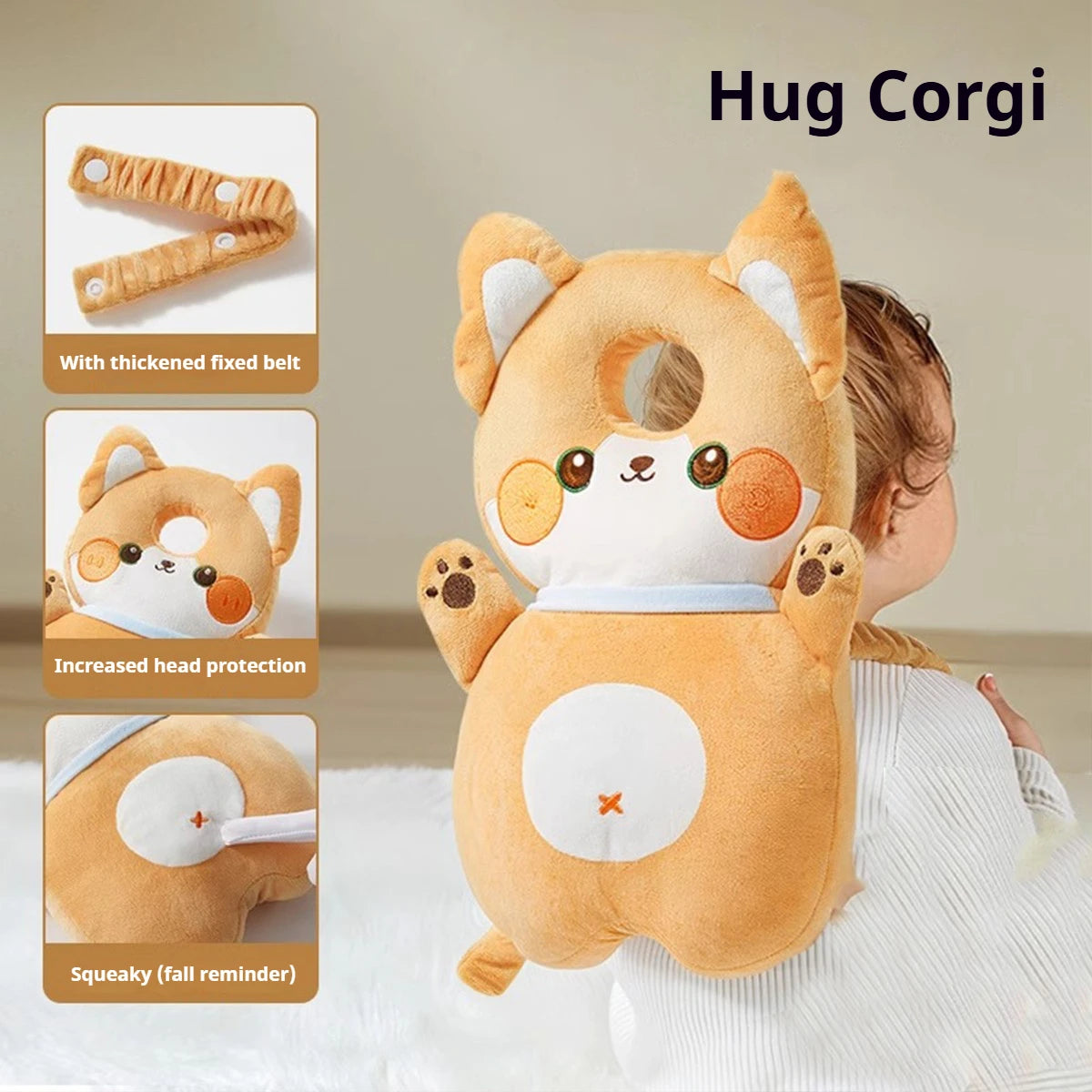 DRESS like US™ BabyCloud Head Protection Pillow