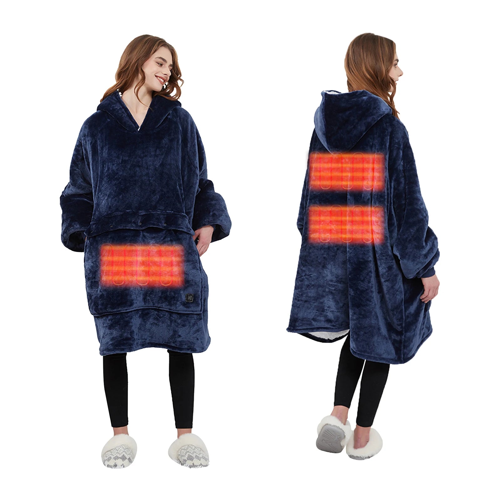 DRESS like US™ HeatLuxe Sherpa Blanket Hoodie