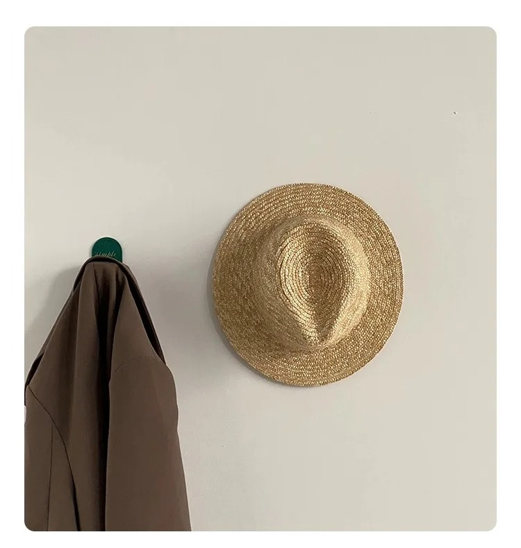 DRESS like US™ Brim Straw Fedora Hat