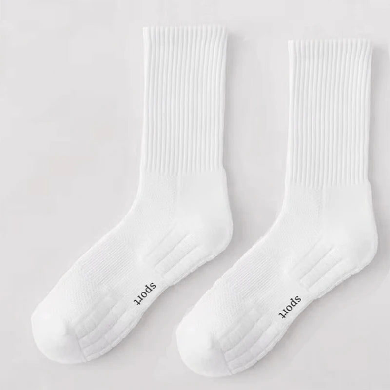 DRESS like US™ ProCushion Sports Socks – Thick-Bottom Sweat-Wicking Socks for Running & Training