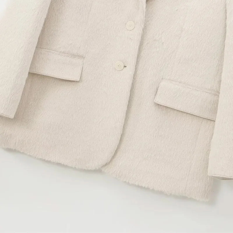 DRESS like US™ Classic Longline Button-Up Blazer