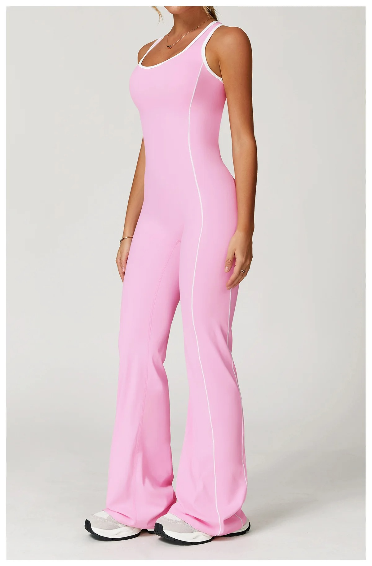 DRESS like US™ Sleeveless Open-Back Sports Jumpsuit