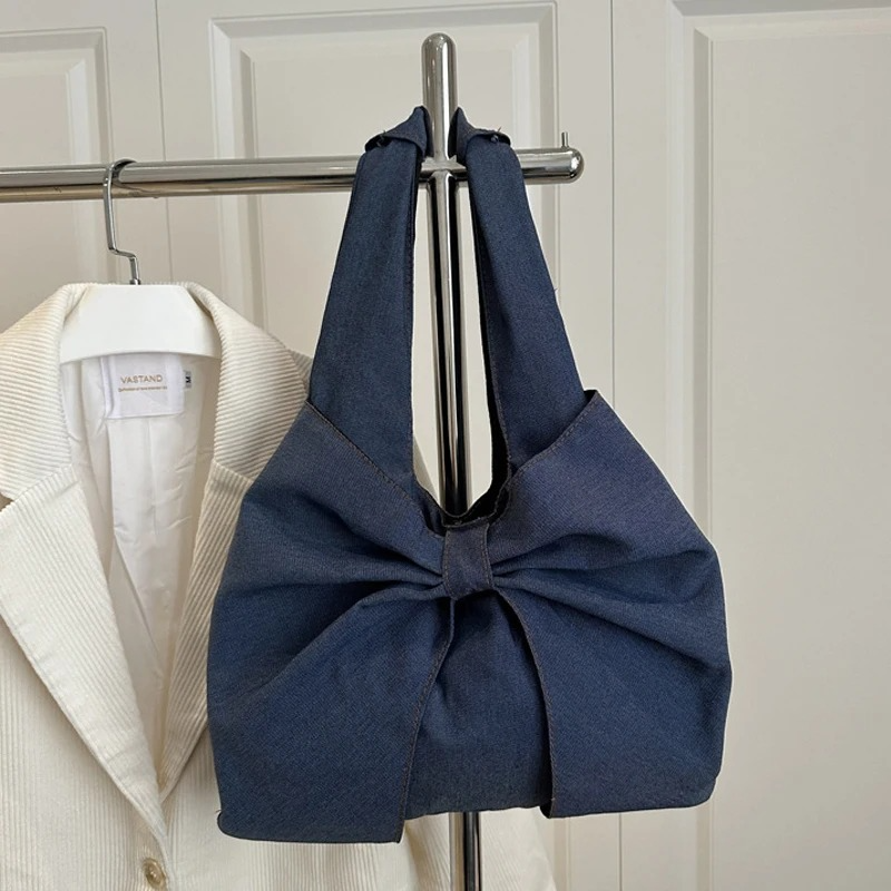 Dress like US™ Bow Denim Tote