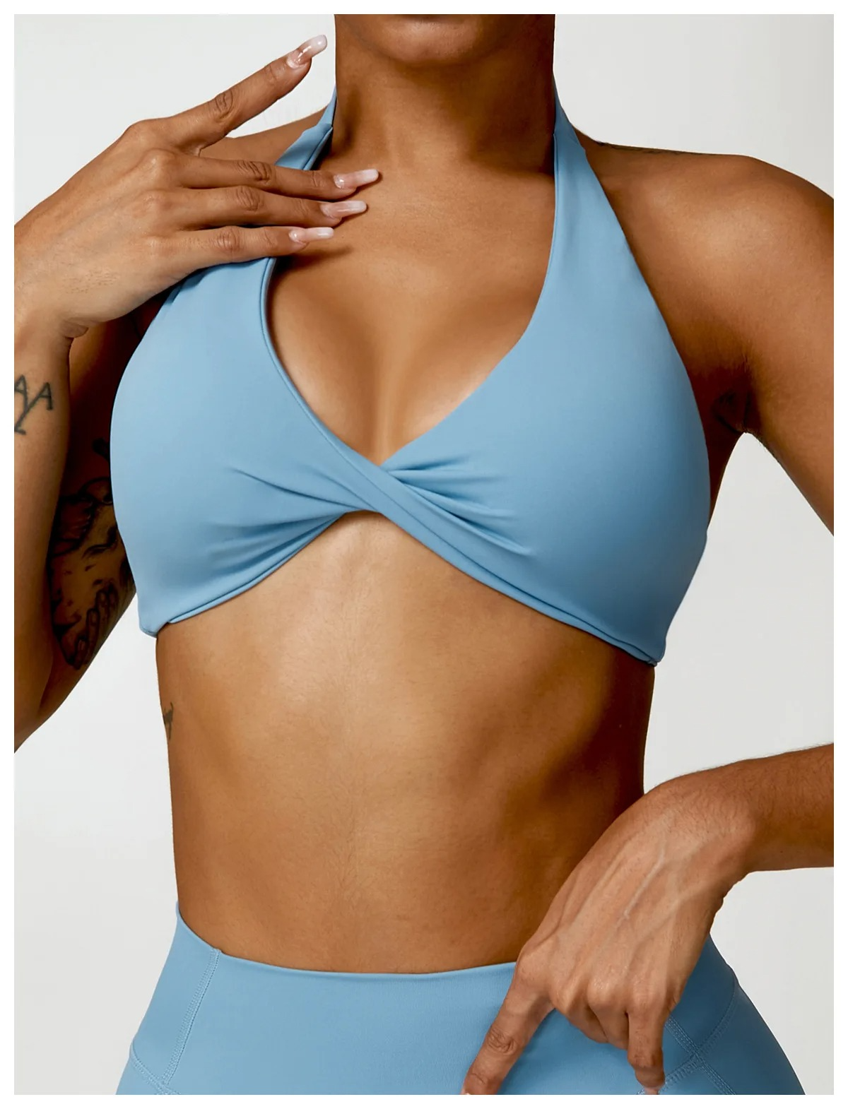 DRESS like US™ Breathable Triangle Sports Bra