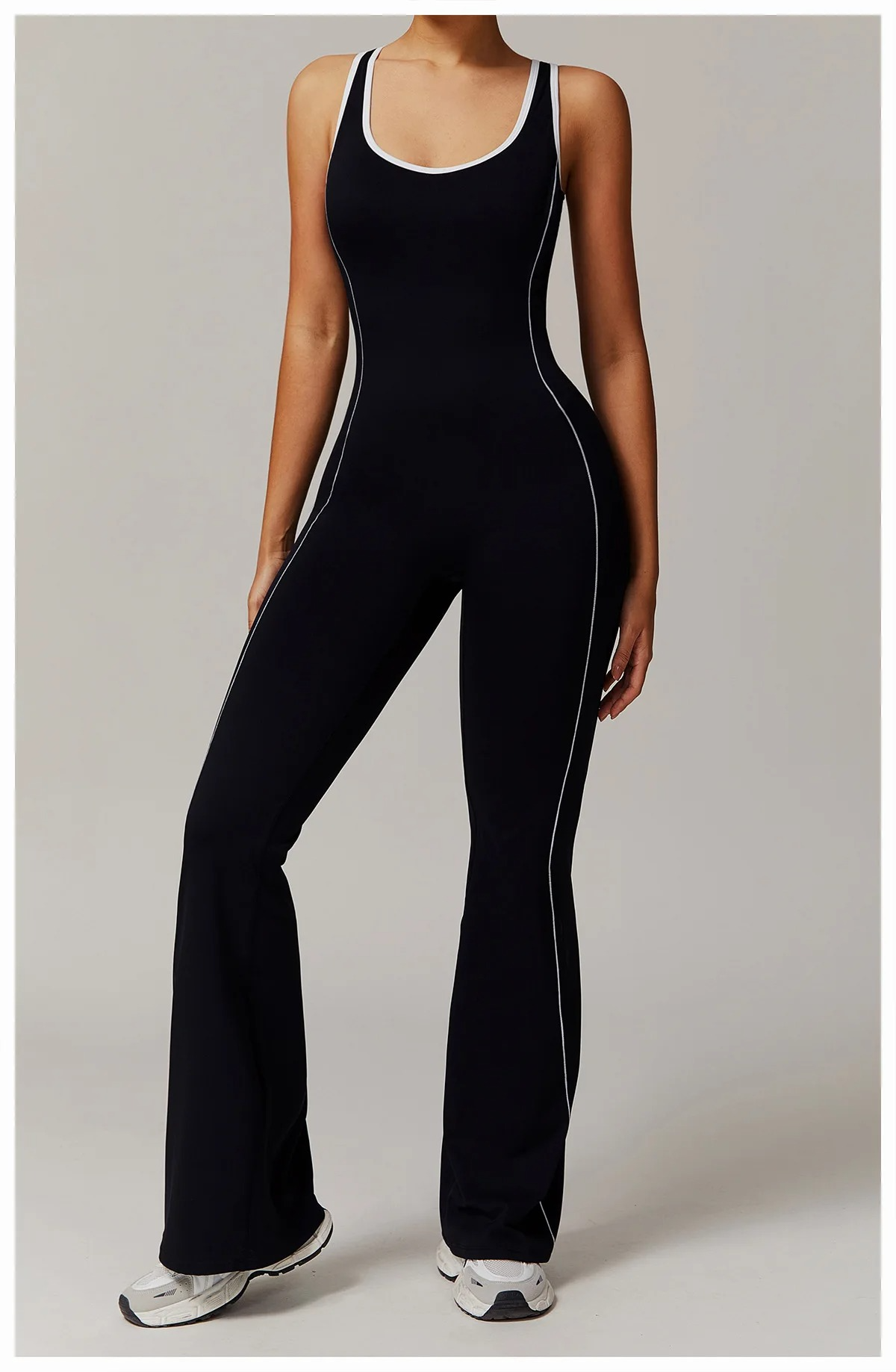 DRESS like US™ Sleeveless Open-Back Sports Jumpsuit