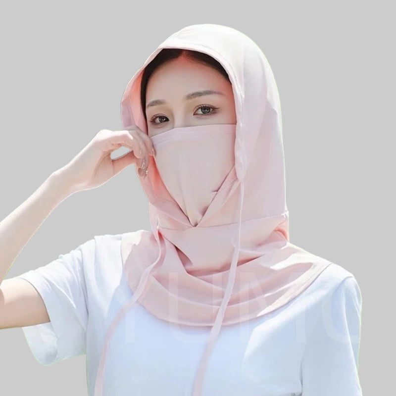 DRESS like US™ SunShield Max Hat – Full Face UV Protection Cap with Neck Guard