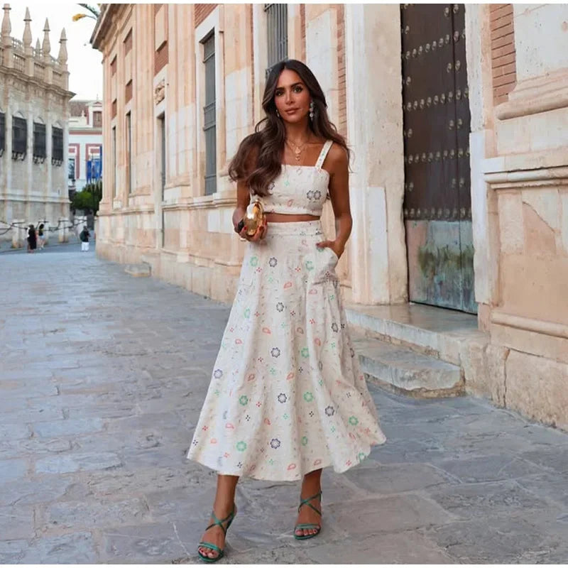 DRESS like US™ Sol Bloom Embroidered Set