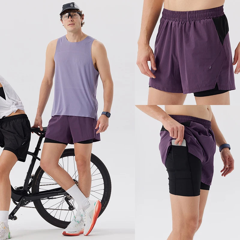 DRESS like US™ PulseCore Compression Shorts – Men’s Quick-Dry Running & Training Gear