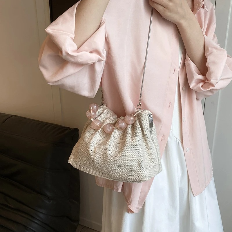 DRESS like US™ Rhea Straw Clutch – Mini Woven Crossbody Bag