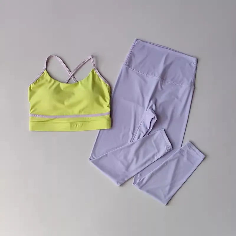 DRESS like US™ Dual tone Yoga Set