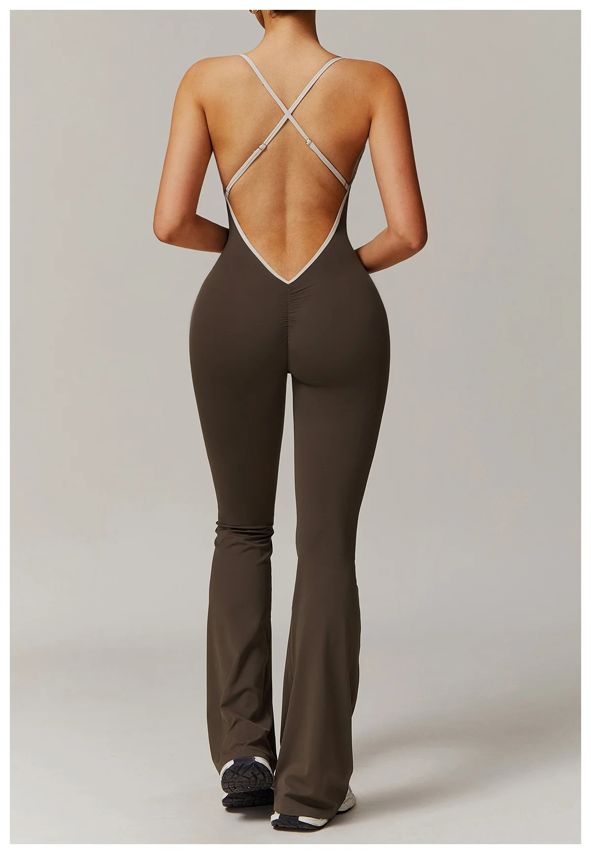 DRESS like US™ Elevate V back Jumpsuit