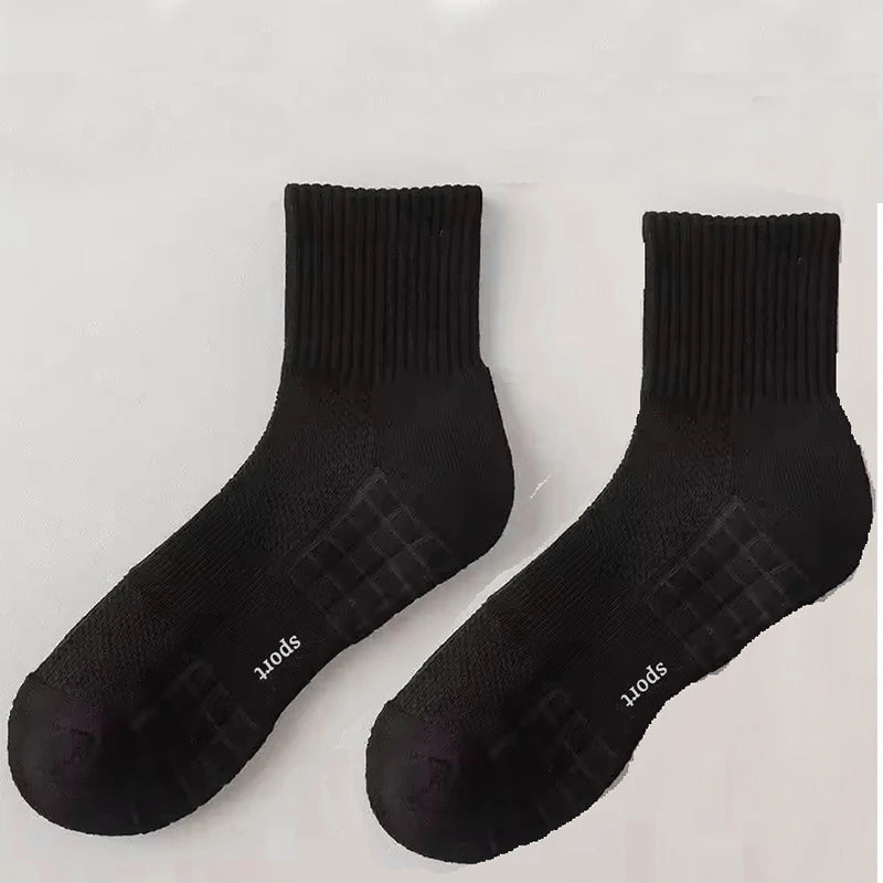 DRESS like US™ ProCushion Sports Socks – Thick-Bottom Sweat-Wicking Socks for Running & Training