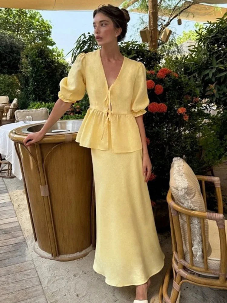 DRESS like US™ Trendix Ruffle Skirt Set