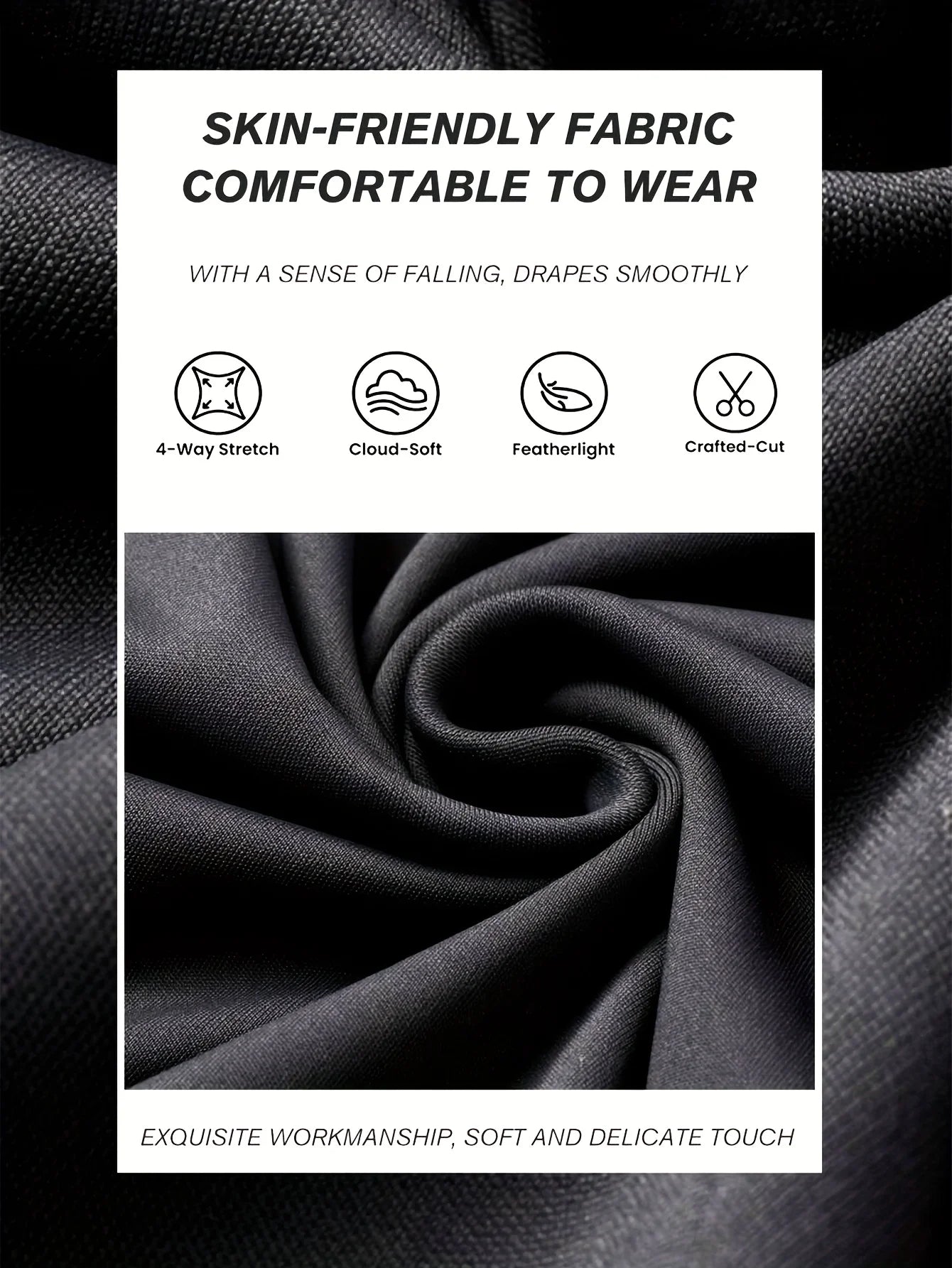 DRESS like US™ High-Waist Slim Flared Pants