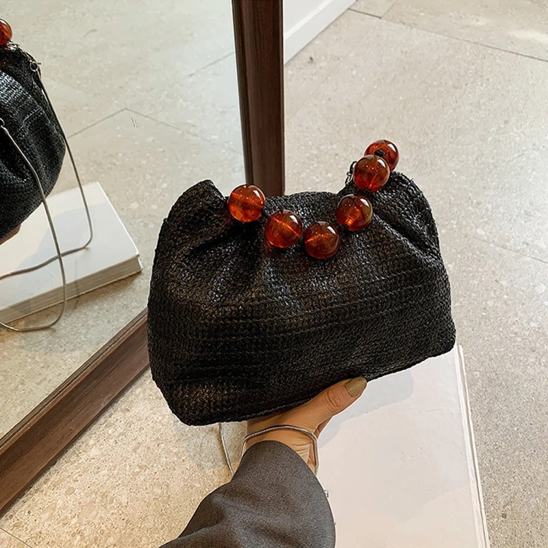 DRESS like US™ Rhea Straw Clutch – Mini Woven Crossbody Bag