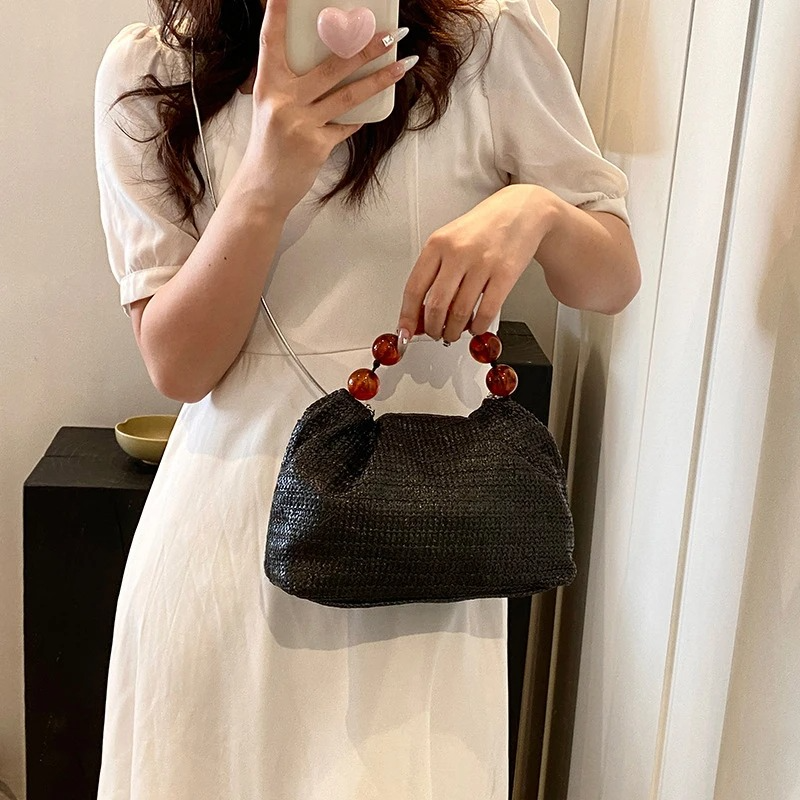 DRESS like US™ Rhea Straw Clutch – Mini Woven Crossbody Bag