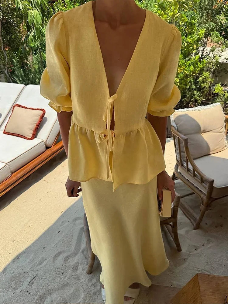 DRESS like US™ Trendix Ruffle Skirt Set