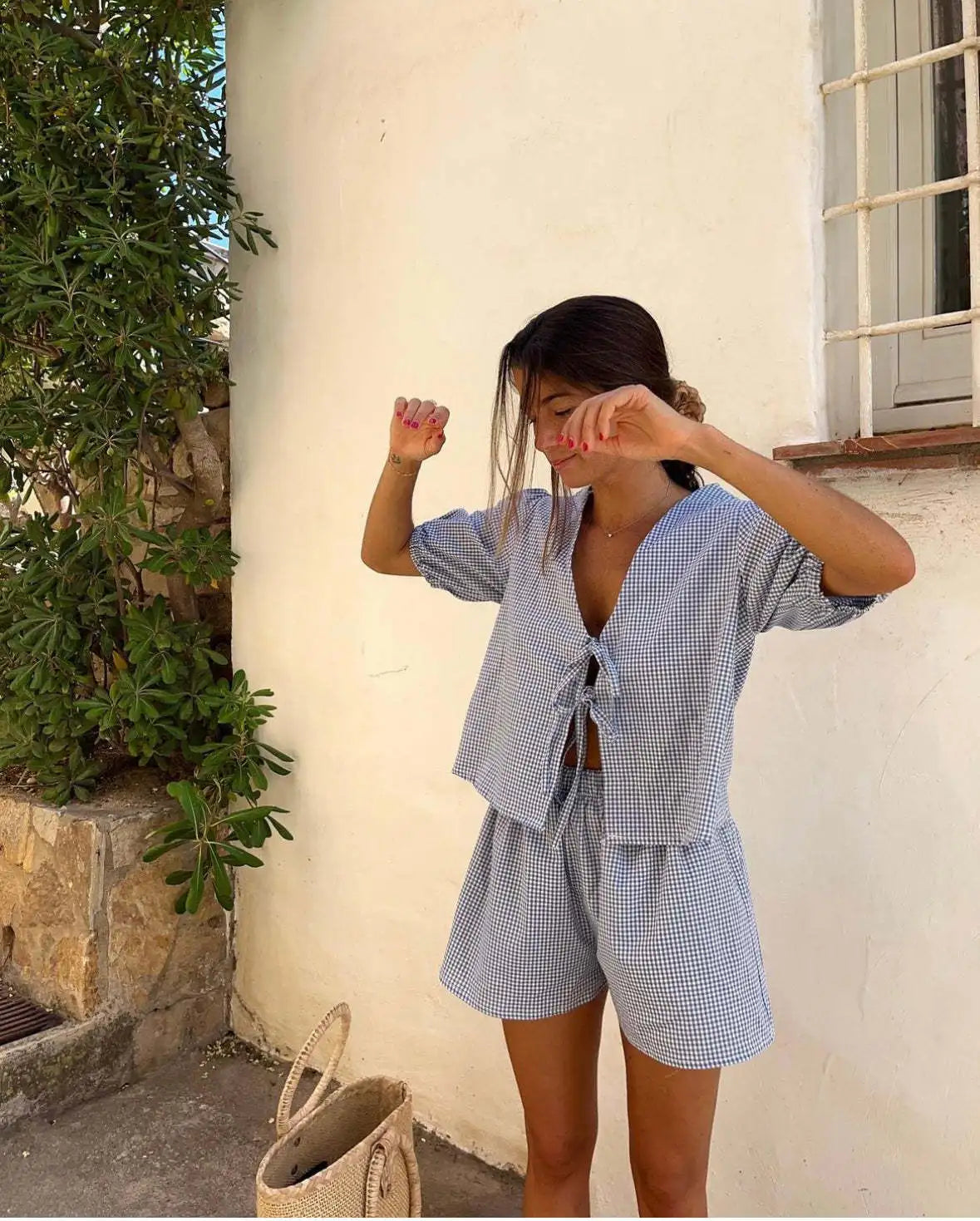 DRESS like US™ Plaid Breeze Set