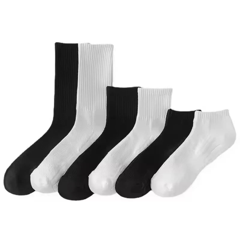 DRESS like US™ ProCushion Sports Socks – Thick-Bottom Sweat-Wicking Socks for Running & Training