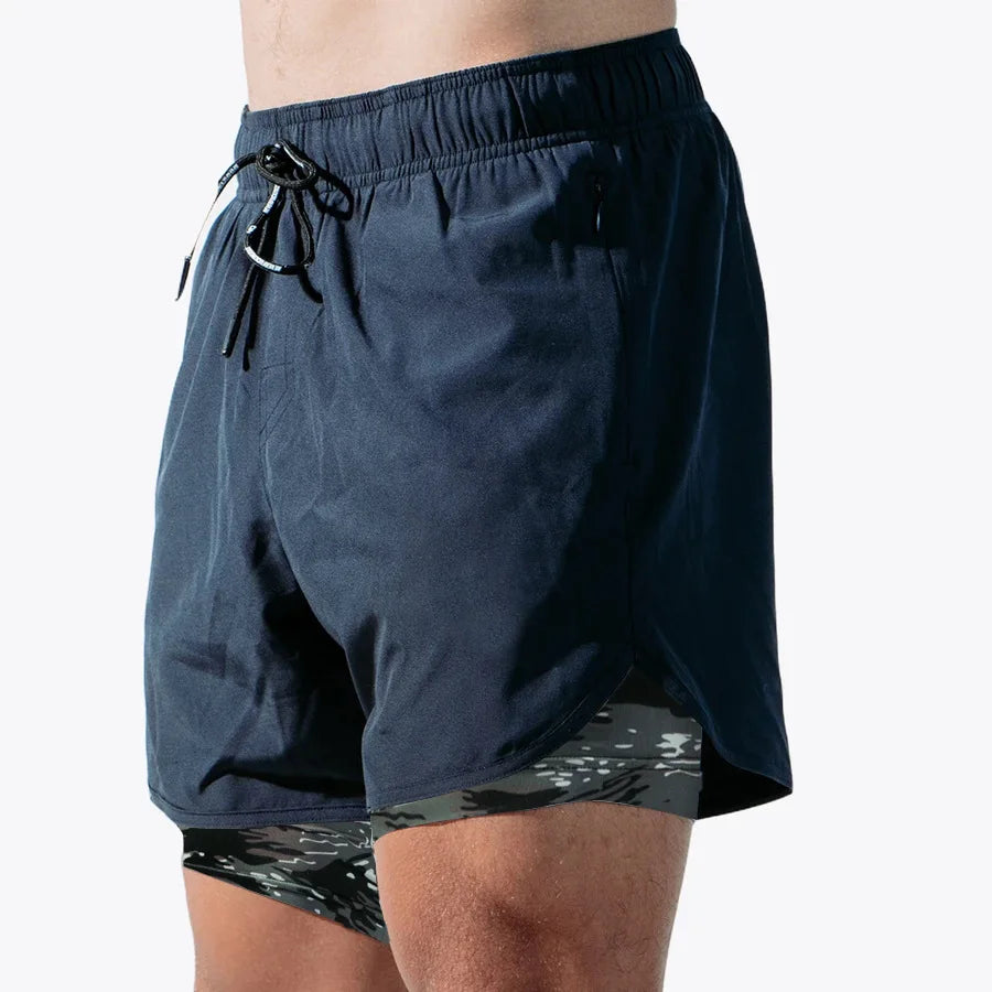 DRESS like US™ EliteFit Zipper Training Shorts